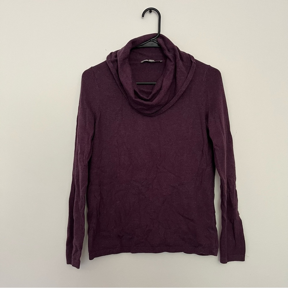 Plum/Purple turtleneck sweater